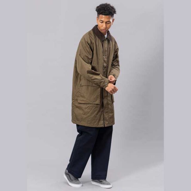 UNFRM AW-1115 V GABA BAL COLLAR FIELD P COAT