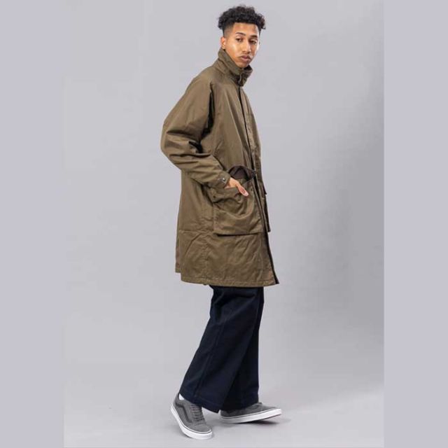 UNFRM AW-1115 V GABA BAL COLLAR FIELD P COAT