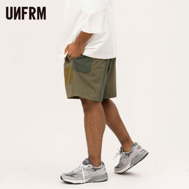 UNFRM SS-7696 2WAY STRETCH PW BAGGY SHORT