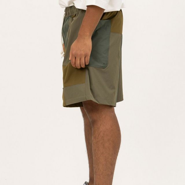 UNFRM SS-7696 2WAY STRETCH PW BAGGY SHORT