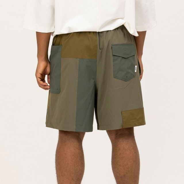 UNFRM SS-7696 2WAY STRETCH PW BAGGY SHORT