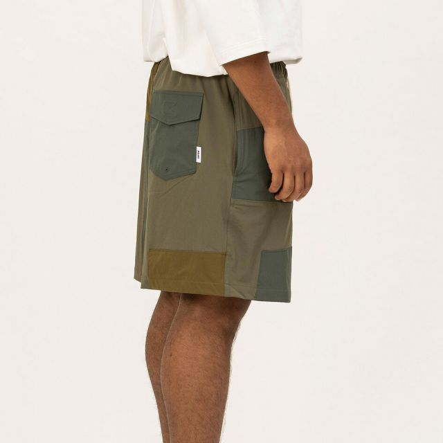 UNFRM SS-7696 2WAY STRETCH PW BAGGY SHORT