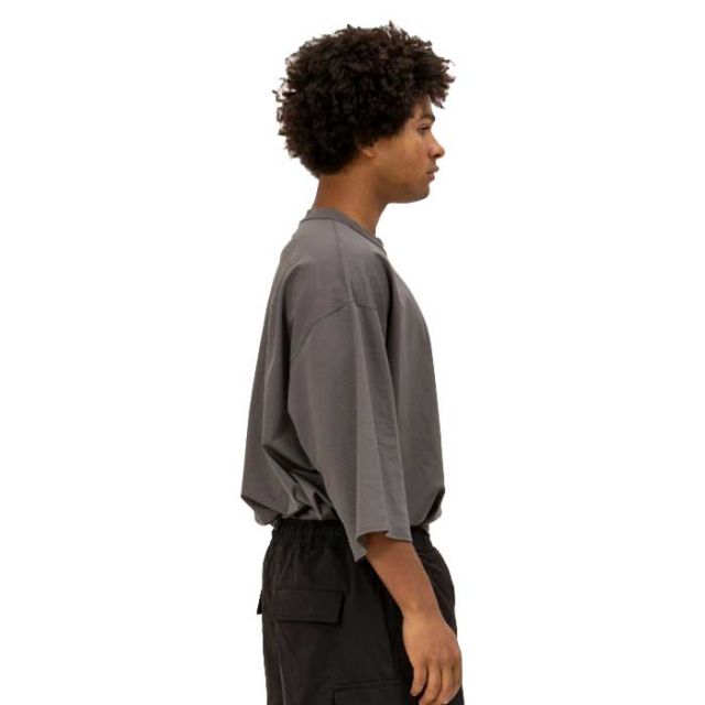 UNFRM SS-8481 SOFTCOOL TRICOT MESH BAGGY SHIRT