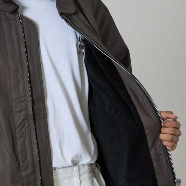UNFRM OUTDOOR STANDARD UF25AW-Jxx AW-1151 VENTILE FLIGHT JKT Ventile Gabardine Flight Jacket アンフォーム ベンタイル フライトジャケット 撥水 軽量 ミリタリーアウター 高密度ギャバジン CWU (251020)
