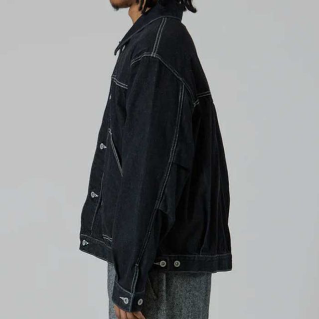 UNFRM OUTDOOR STANDARD AW-3150 10oz SHORT DENIM JACKET デニムジャケット ショート丈 10オンス ユニフォームアウトドアスタンダード ユニセックス デニムアウター 旬コーデ ミドルレイヤー (251020)