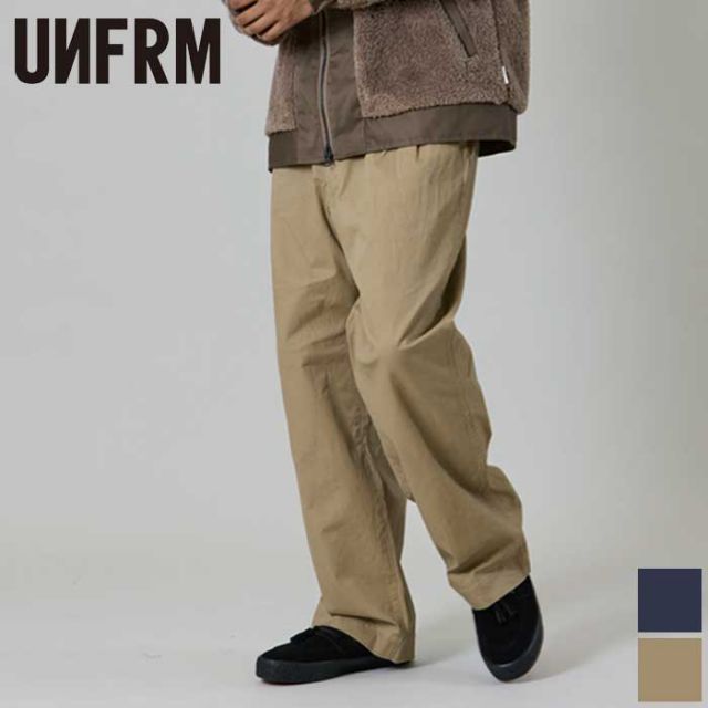 UNFRM AW-7560 CLASSIC TWO-TUCK CHINO TROUSERS
