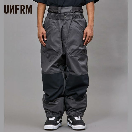 UNFRM AW-0534 PATCH POCKET DOUBLE KNEE PANTS