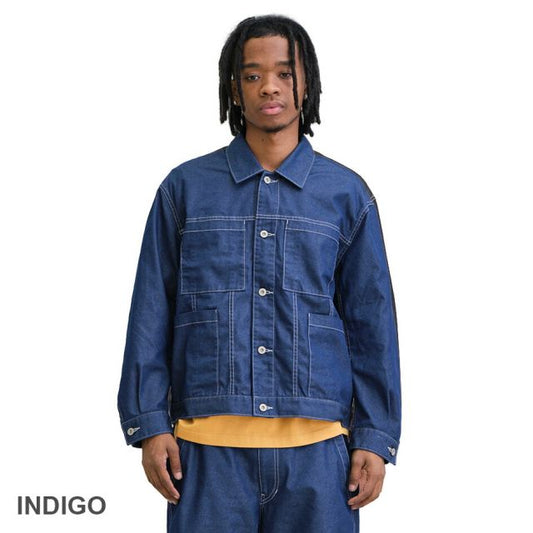 SS-3197 ECOPET C/P TECH DENIM JKT (260305)