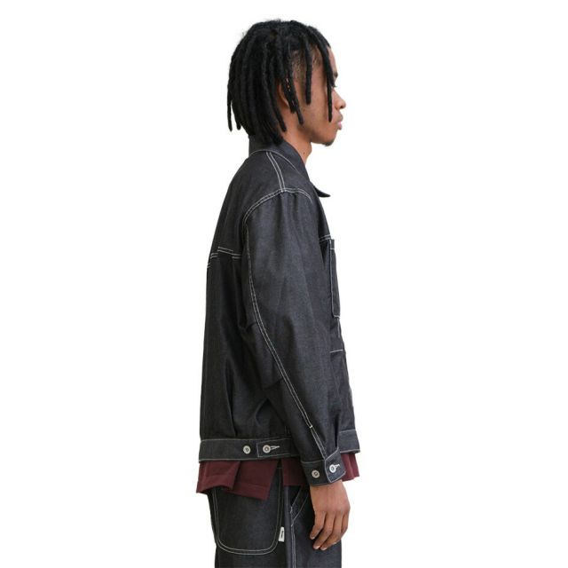 SS-3197 ECOPET C/P TECH DENIM JKT (260305)