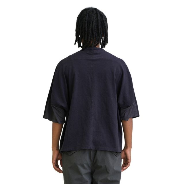 UNFRM ユニフォームアウトドアスタンダード コットンニットメッシュリラックスドルマン6分袖プルオーバー COTTON KNIT MESH RELAXED DOLMAN 6/10 PULLOVER 半袖Tシャツ メッシュ ドルマンスリーブ コットン メンズ (260408)