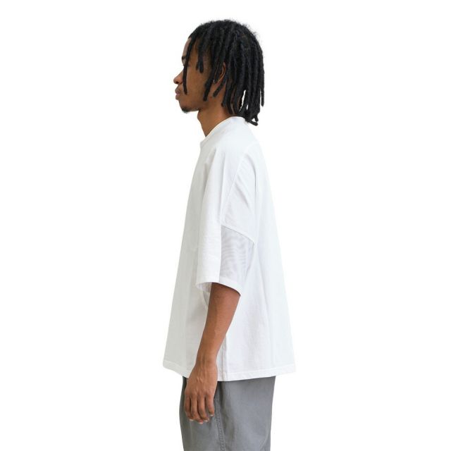 UNFRM ユニフォームアウトドアスタンダード コットンニットメッシュリラックスドルマン6分袖プルオーバー COTTON KNIT MESH RELAXED DOLMAN 6/10 PULLOVER 半袖Tシャツ メッシュ ドルマンスリーブ コットン メンズ (260408)