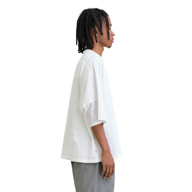 UNFRM ユニフォームアウトドアスタンダード コットンニットメッシュリラックスドルマン6分袖プルオーバー COTTON KNIT MESH RELAXED DOLMAN 6/10 PULLOVER 半袖Tシャツ メッシュ ドルマンスリーブ コットン メンズ (260408)