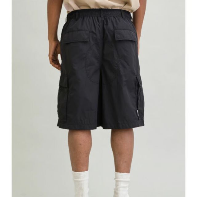 UNFRM ナイロンタイプライターメッシュライニングBDUワイドショーツ NY TYPEWRITER MESH LINED 6/10 BDU WIDE SHORTS ユニフォームアウトドアスタンダード ショートパンツ アウトドア 軽量 通気性 カーゴ (260408)
