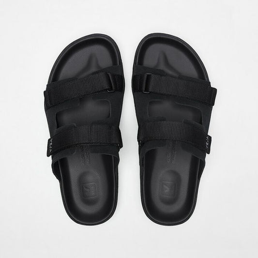 VEJA ARPOADOR スエード サンダル ユニセックス AP3221036 ブラック フルブラック ブラジル製 ヴェジャ AP3221036 ARPOADO M'S (260224)