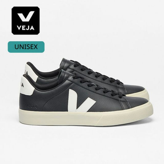 ヴェジャ カンポ レザー スニーカー ブラック ホワイト CP0501215 メンズ レディース レザーシューズ タウンユース VEJA CAMPO LEATHER BLACK WHITE べジャ (260224)