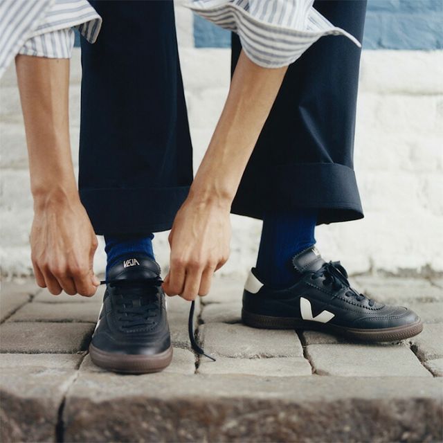 ヴェジャ パネンカ レザー スニーカー FU2020707 メンズ レディース カジュアル シューズ 天然ゴム レザー VEJA PANENKA LEATHER BLACK WHITE べジャ (260224)