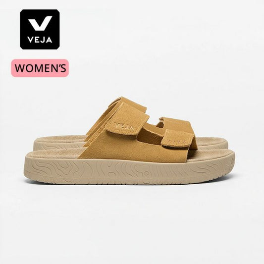 VEJA ヴェジャ ETNA SUEDE OCRE ALMOND エトナ スエード サンダル レディース ストラップサンダル スエードサンダル 厚底 軽量 ブラジル製 23 24 25 SA3221355 ETNA W'S (260316)