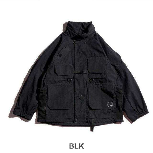 フェルド WFELD フェルド DAY TRIPPERS JACKET WF-25AW-JK03 デイトリッパーズジャケット 多機能ポケット バックポケット フード内蔵 ユーティリティジャケット ブラック  (251020)