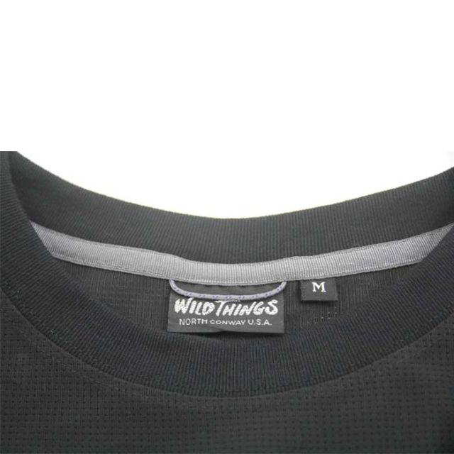 WILDTHINGS WT25055KB TECH MESH LS TEE