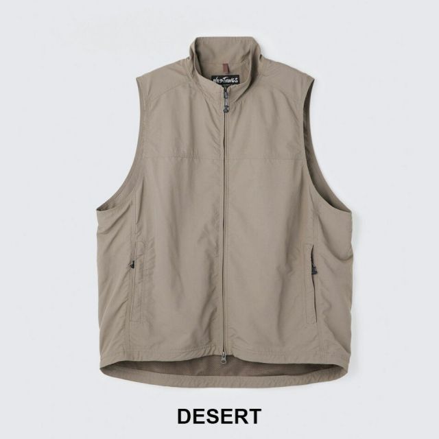 ワイルドシングス サプレックスユーティリティベスト メンズ SUPPLEX UTILITY VEST WT26019AD WILD THINGS ワイルドシングス ベスト 軽量 ナイロン ミニマル レイヤード (260316)