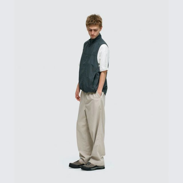 ワイルドシングス サプレックスユーティリティベスト メンズ SUPPLEX UTILITY VEST WT26019AD WILD THINGS ワイルドシングス ベスト 軽量 ナイロン ミニマル レイヤード (260316)