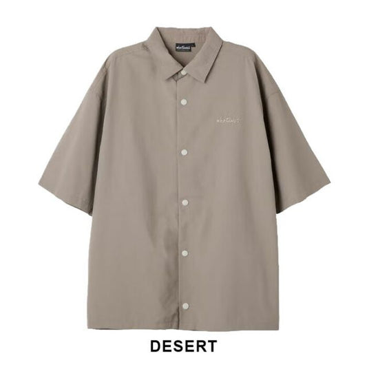 WILDTHINGS ワイルドシングス サプレックスブリスクシャツ│SUPPLEX BRISK SHIRTWT mens メンズ summer 夏 BLACK 黒 DESERT デザート M L WT26020 (260408)