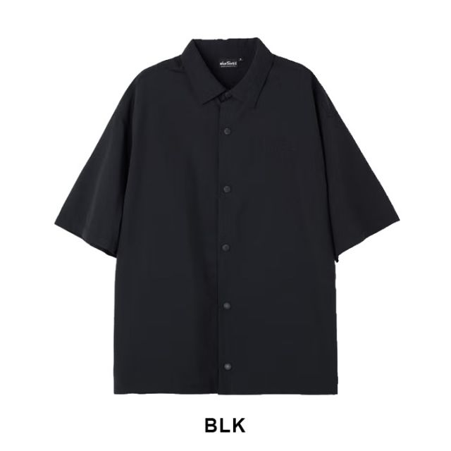 WILDTHINGS ワイルドシングス サプレックスブリスクシャツ│SUPPLEX BRISK SHIRTWT mens メンズ summer 夏 BLACK 黒 DESERT デザート M L WT26020 (260408)