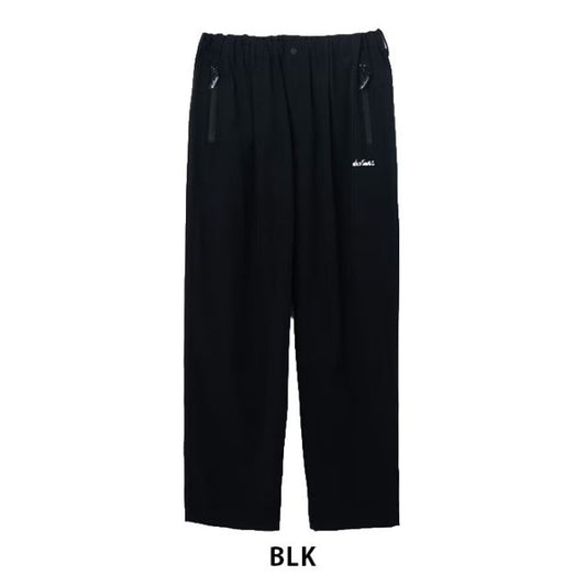 WILDTHINGS ワイルドシングス エラスティックナイロンラックスパンツ ELASTIC NYLON LAX PANTS MENS メンズ summer 夏 ナイロン100% BEIGE ベージュBlack 黒 M L WT26036 (260408)