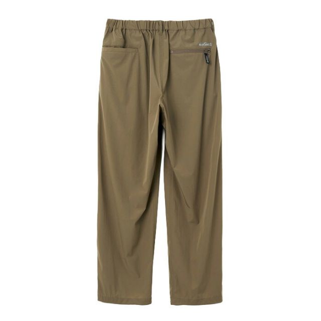 WILDTHINGS ワイルドシングス エラスティックナイロンラックスパンツ ELASTIC NYLON LAX PANTS MENS メンズ summer 夏 ナイロン100% BEIGE ベージュBlack 黒 M L WT26036 (260408)