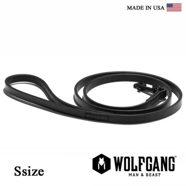 犬 リード WOLFGANG MAN & BEAST ウルフギャング LATIGO LEATHER LEASH  LL-001-3」 レザーリーシュコード S 散歩紐 おすすめ 人気 [MADE IN USA] おしゃれ 犬の紐 リード レザー