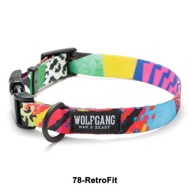 ウルフギャング 犬 首輪 小型犬用 WOLFGANG [ WC-001 ] COLLAR (S) カラー おしゃれ 散歩 人気 おすすめ  WOLFGANG MAN & BEAST [メール便]