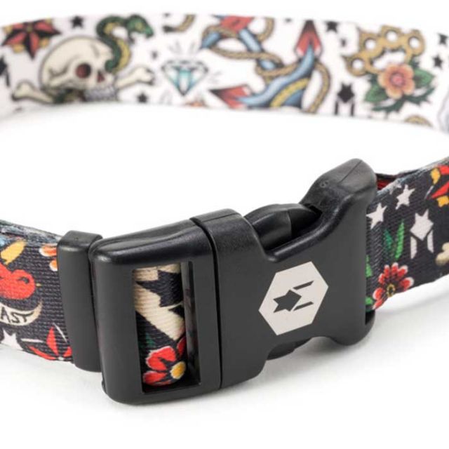 ウルフギャング 犬 首輪 中型犬用 WOLFGANG [ WC-002 ] COLLAR (M) カラー おしゃれ WOLFGANG MAN & BEAST お出かけ 散歩 人気 おすすめ [メール便]