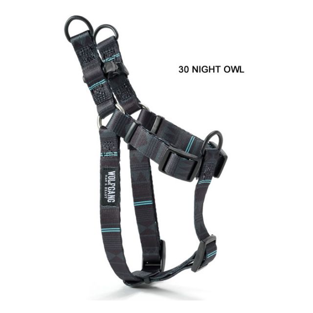 ウルフギャング 小型犬用 ハーネス WOLFGANG [ WH-001 ] HARNESS (S) 胴輪 おしゃれ 散歩 人気 おすすめ WOLFGANG MAN & BEAST [メール便][230913]